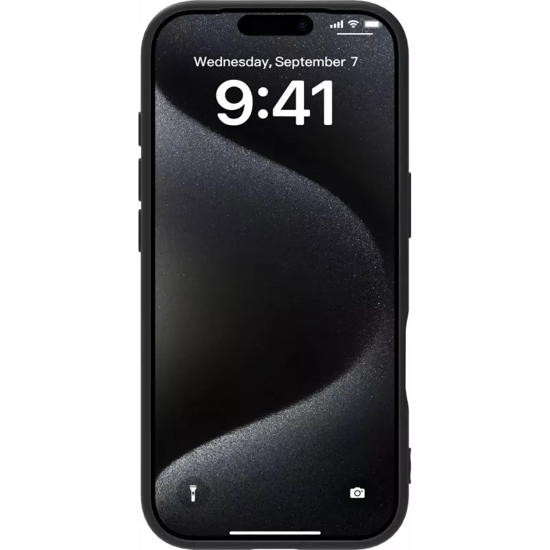 eSTUFF INFINITE GRS VIENNA ES67101057-BULK hoesje voor iPhone 17 Pro, zwart
