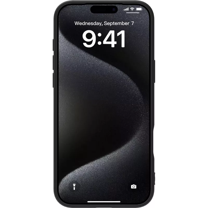 eSTUFF INFINITE GRS VIENNA ES67101058-BULK hoesje voor iPhone 17 Pro Max, zwart