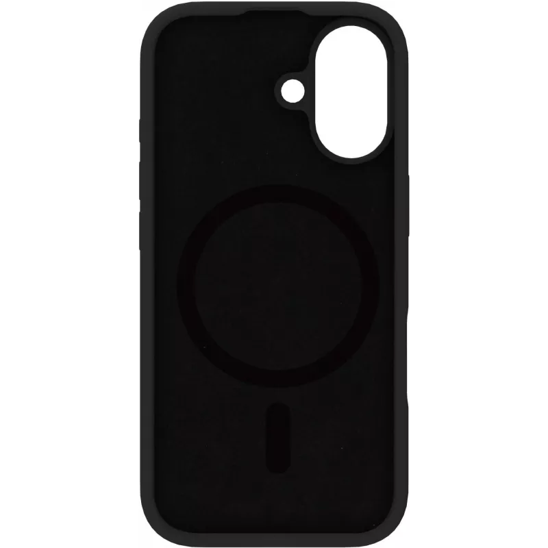 eSTUFF INFINITE GRS ROME ES67150055 magnetisch hoesje voor iPhone 17, siliconen, zwart