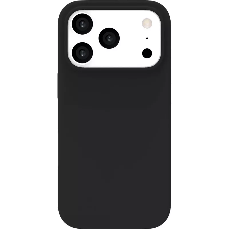 eSTUFF INFINITE GRS ROME ES67150057 magnetisch hoesje voor iPhone 17 Pro, siliconen, zwart