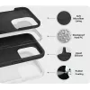 eSTUFF INFINITE GRS ROME ES67150055-BULK magnetisch hoesje voor iPhone 17, zwart