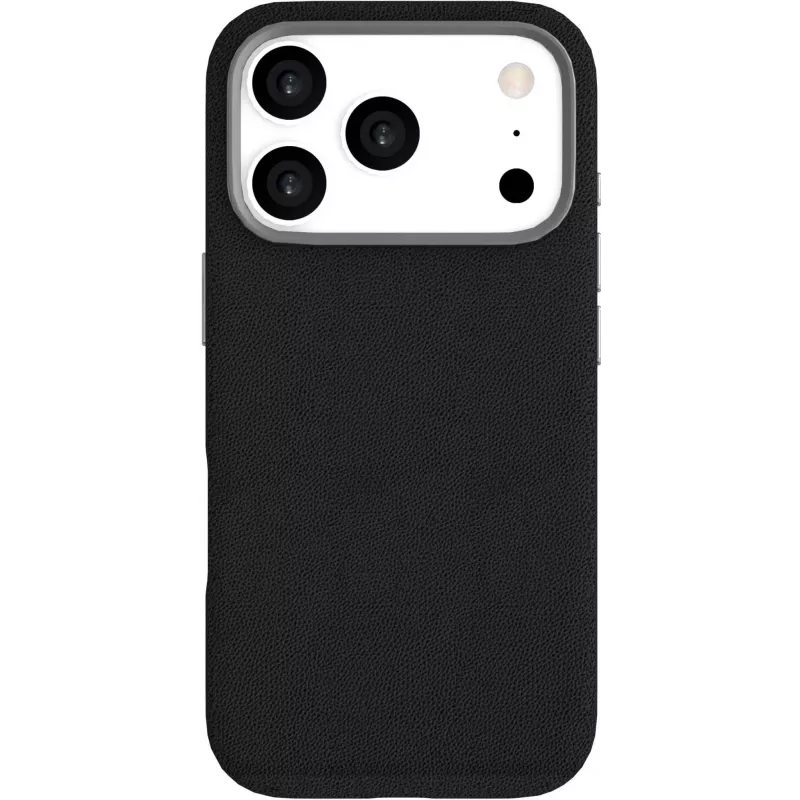 eSTUFF INFINITE GRS VENICE ES67160029 magnetische leren hoes voor iPhone 17 Pro, zwart