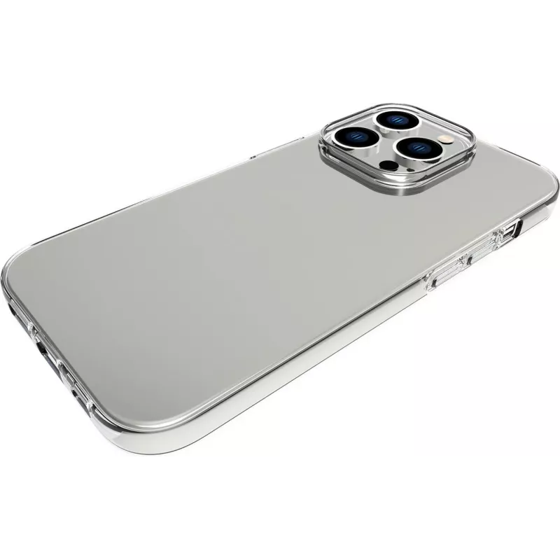 eSTUFF INFINITE GRS VIENNA ES67100039-BULK achterkant voor iPhone 14 Pro, MagSafe-compatibel, TPU, transparant
