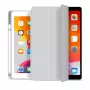 eSTUFF SEATTLE penhoes voor iPad 9.7 2018/2017 – grijs PU-leer