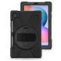 Cover eSTUFF AUSTIN Defender Case voor Samsung Galaxy Tab S6 Lite 2022/2020 zwart