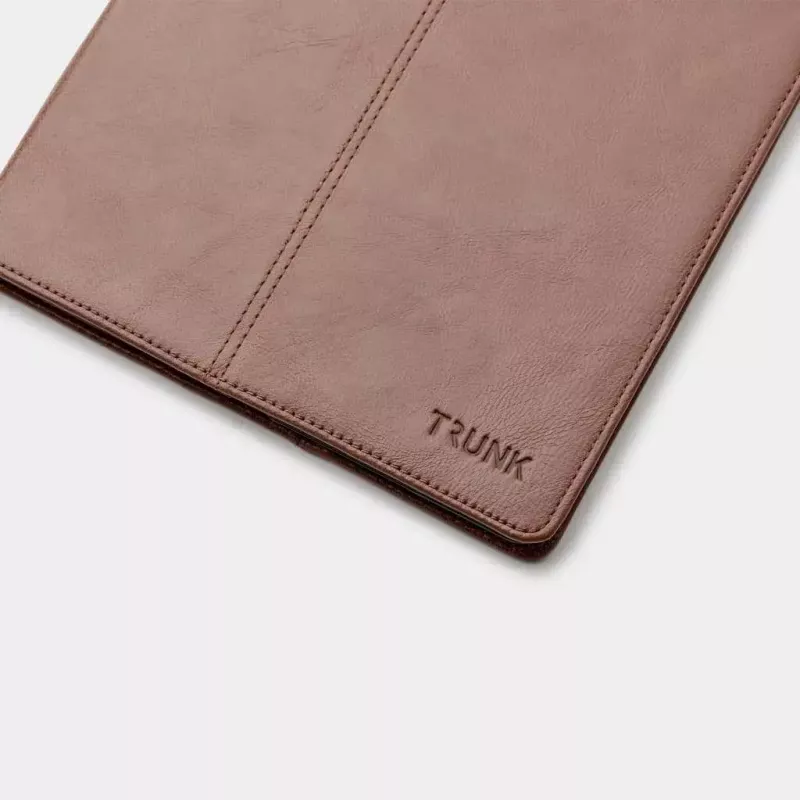 Folio Case Trunk TR-LEAIPC10-BRW voor iPad 10,2 inch, bruin