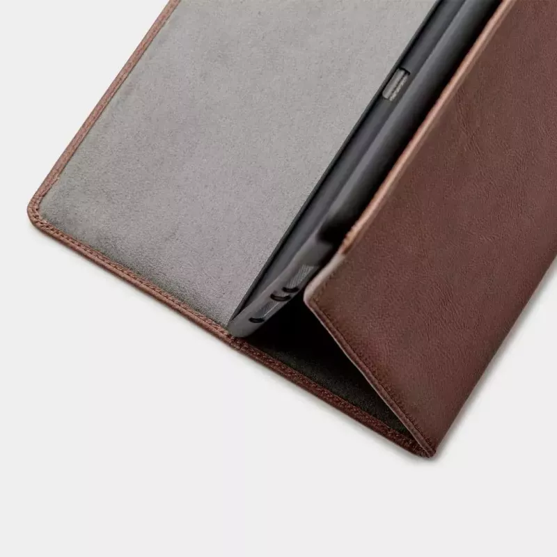 Folio Case Trunk TR-LEAIPC10-BRW voor iPad 10,2 inch, bruin