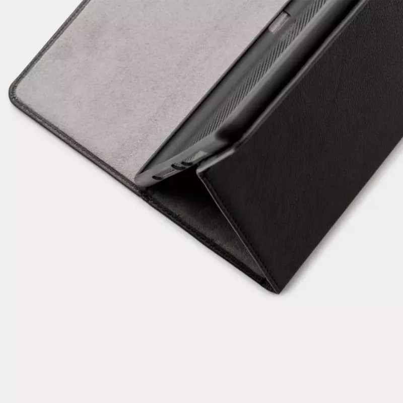 Trunk TR-LEAIPC12-BLK leren hoes voor iPad 12,9 inch, 32,8 cm (12,9 inch), zwart