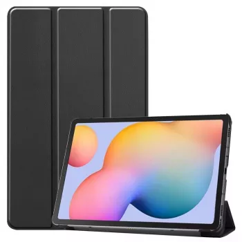 eSTUFF HOUSTON folio-hoes voor Samsung Galaxy Tab S8+/S7+ - zwart