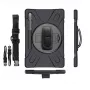 Cover eSTUFF CHICAGO Full Body Defender Case voor Samsung Galaxy Tab S8/S7 zwart