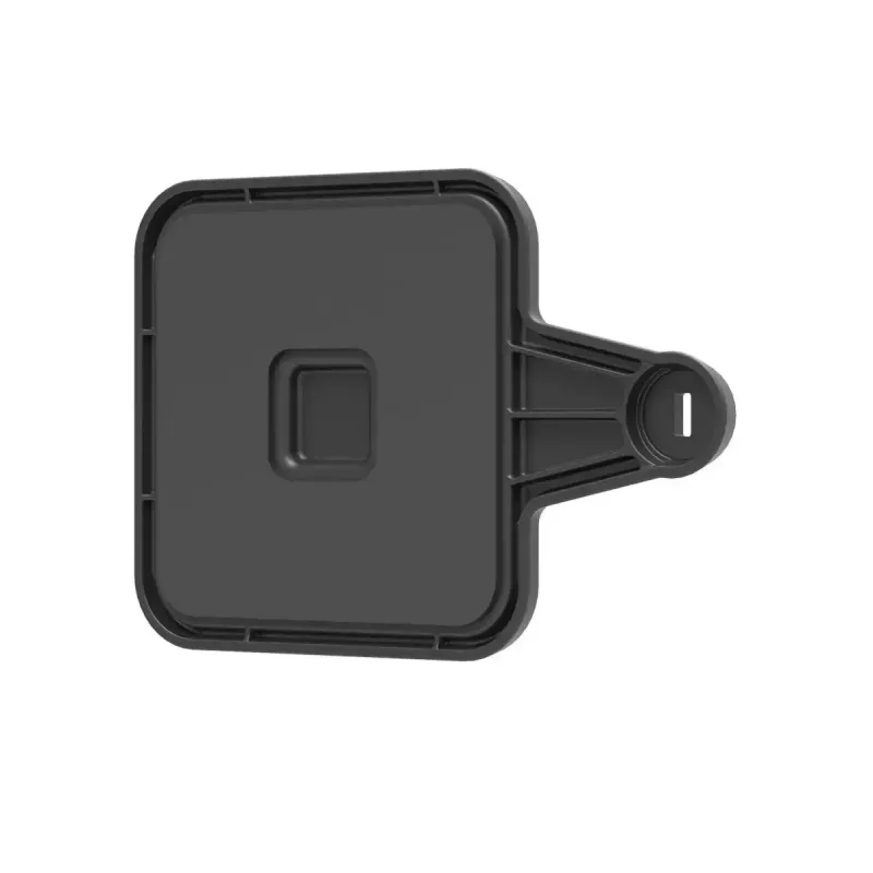Zelfklevende vervangende plaat voor Magnetix-houder van Maclocks Compulocks, zwart