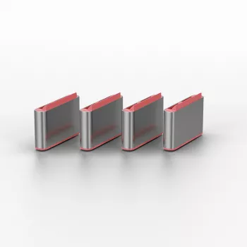 Lindy USB Type-C poortblokkering (zonder sleutel) – 10-pack, roze