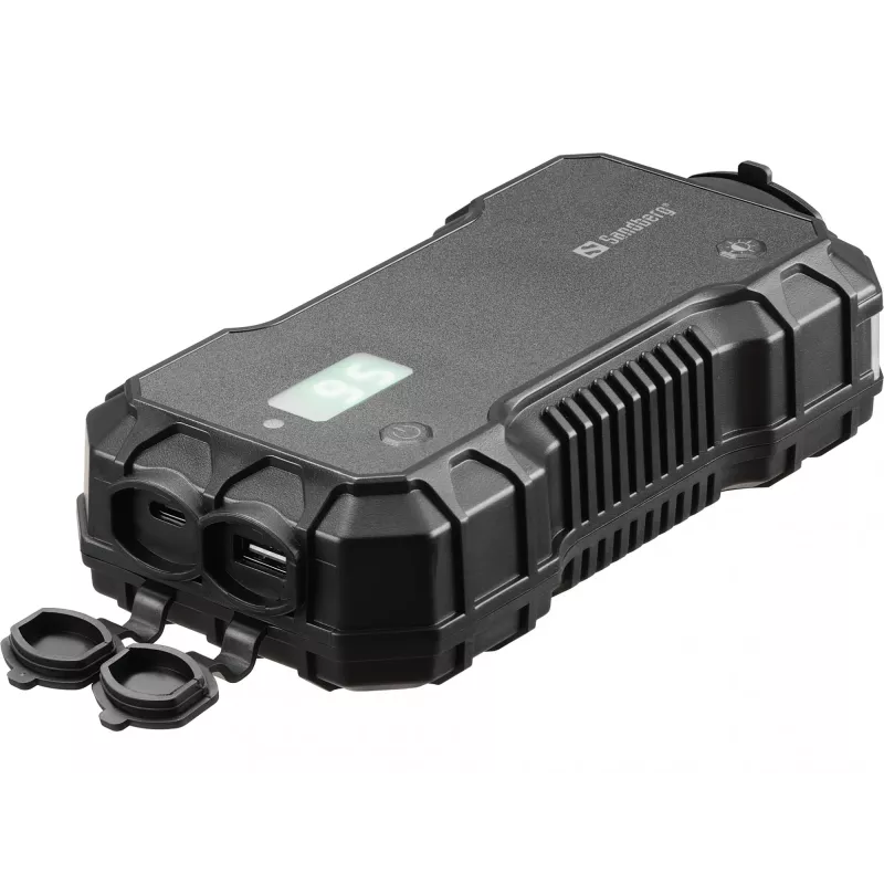 Auto-starthulp-powerbank Sandberg 10000 mAh USB Type-A Type-C zwart