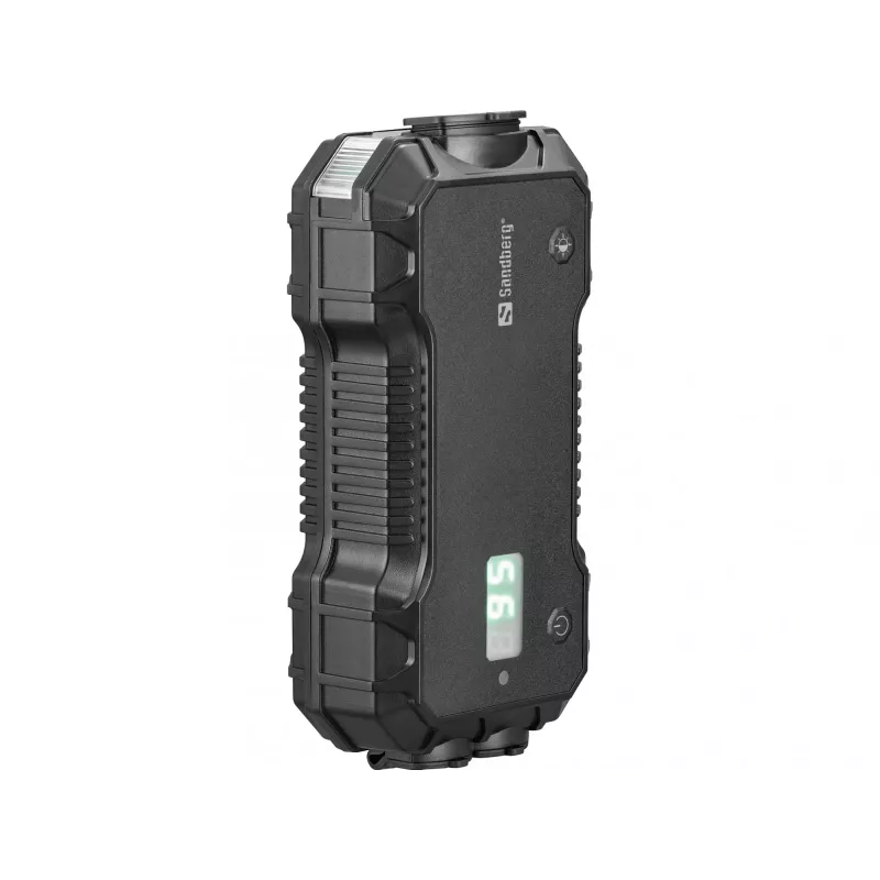 Auto-starthulp-powerbank Sandberg 10000 mAh USB Type-A Type-C zwart