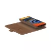dbramante1928 Lynge LMSSGTDT6469 flipcase voor Samsung Galaxy S25, gegranuleerd leer, lichtbruin