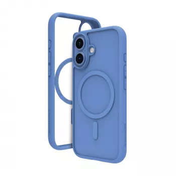 Hoesje dbramante1928 Grenen MagSafe iPhone 16 indigo monochromatic