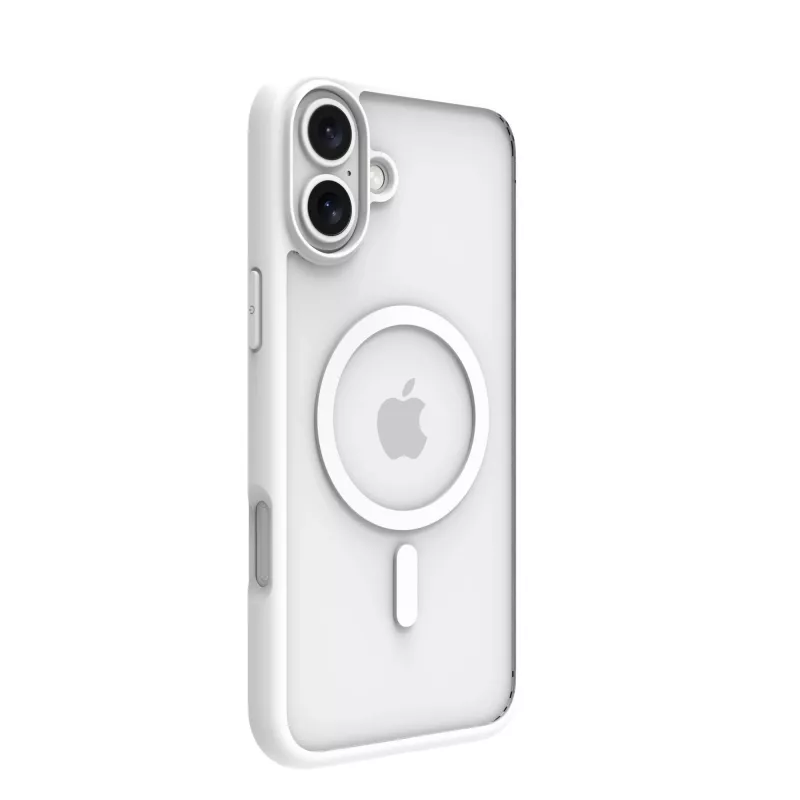 Hoesje dbramante1928 Grenen MagSafe iPhone 16 Plus wit