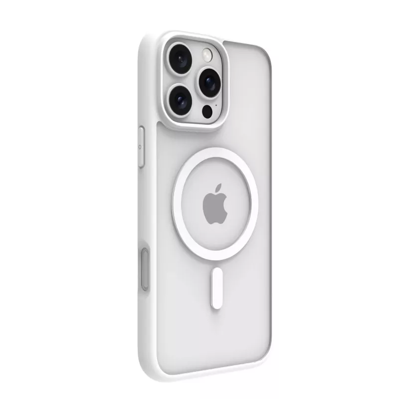 Hoesje dbramante1928 Grenen MagSafe iPhone 16 ProMax wit