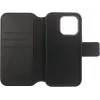 Wallet case eSTUFF iPhone 16 Pro 6,3 inch zwart 3 kaartvakken