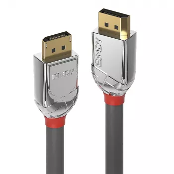 Lindy 3m DisplayPort 1.2 kabel, Cromo Line