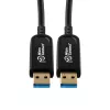 USB-kabel Microconnect USB3.0AA10BOP 10 m USB 3.2 Gen 1 zwart