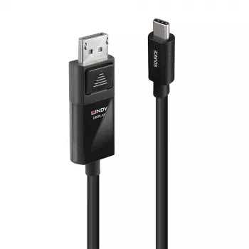 Lindy 1m USB Type-C naar DP 8K60 adapterkabel