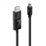 Lindy 3m USB Type-C naar DP 8K60 adapterkabel, 3 m, USB Type-C, DisplayPort, mannelijk, mannelijk, recht