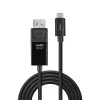 Lindy 3m USB Type-C naar DP 8K60 adapterkabel, 3 m, USB Type-C, DisplayPort, mannelijk, mannelijk, recht