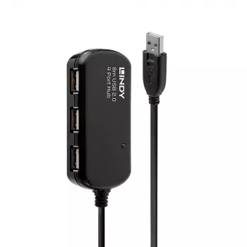 Lindy 8m USB 2.0 Active Extension Pro hub