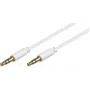 Microconnect AUDLL2W audiokabel 1,5 m 3,5 mm wit