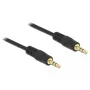 DeLOCK audiokabel 1 m 3,5 mm stekker/stekker