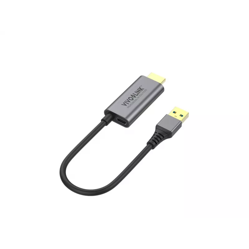 Adapter VivoLink HDMI & USB-A naar USB-C PROADHDMI 4K-resolutie compatibel