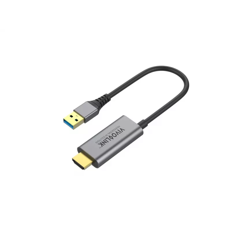 Adapter VivoLink HDMI & USB-A naar USB-C PROADHDMI 4K-resolutie compatibel