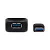 Manhattan USB-A naar USB-A verlengkabel, 5 m, stekker naar bus, actief, 5 Gbit/s (USB 3.2 Gen1, ook bekend als USB 3.0), ingebouwde repeater, SuperSpeed USB, zwart, drie jaar garantie, komt overeen met USB2AAEXT5M.