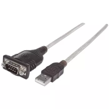 USB-A naar serieel converterkabel Manhattan 205153