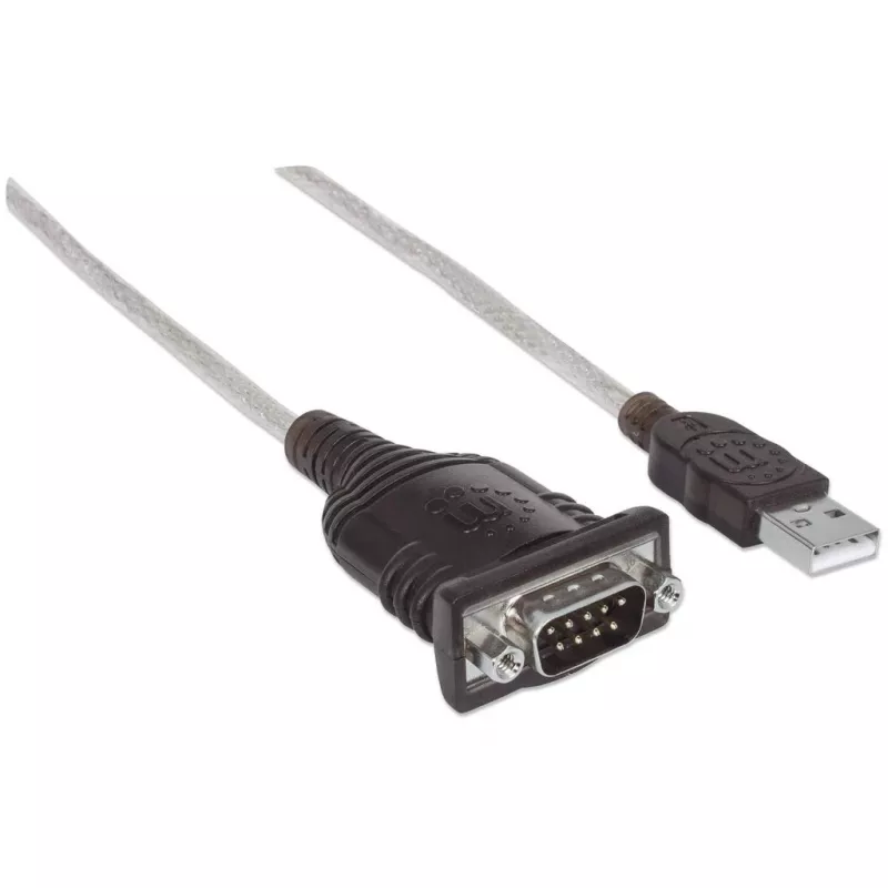 USB-A naar serieel converterkabel Manhattan 205153