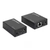 Manhattan HDMI 1080p over Ethernet extender kit, tot 50 m met één Cat6-kabel, Tx- & Rx-modules, IR-ondersteuning, drie jaar garantie