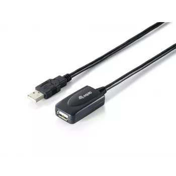 Equip USB 2.0 type A actieve verlengkabel stekker naar bus, 15 m