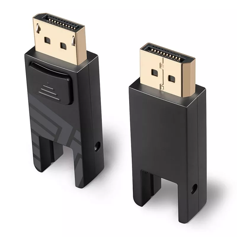 Lindy 70 m glasvezel hybride mini-DisplayPort 1.4 kabel met afneembare DisplayPort-aansluitingen
