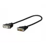 Vivolink PRODVIADAPDVI DVI-kabel 0,2 m DVI-D zwart