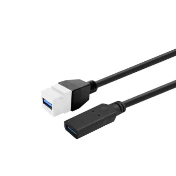 VivoLink USB 3.0 Type-A naar Type-A datakabel PROKEYUSB3AFF0 2W, USB 3.0