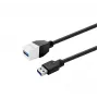 VivoLink USB 3.0 Type-A naar Type-A verlengkabel PROKEYUSB3AFM3W 3 m wit