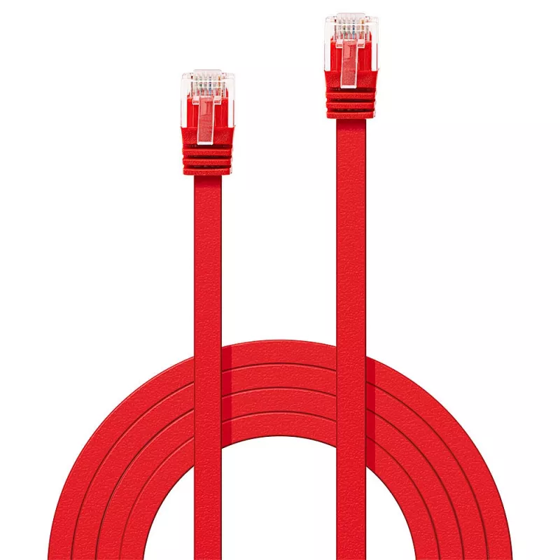 Lindy 47513 Netwerkkabel rood 3 m Cat6 U/UTP (UTP)