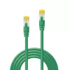 Netwerkkabel Lindy 10m RJ45 S/FTP Cat7 groen
