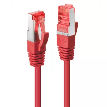 Lindy 47737 Netwerkkabel rood 7,5 m Cat6 S/FTP (S-STP)