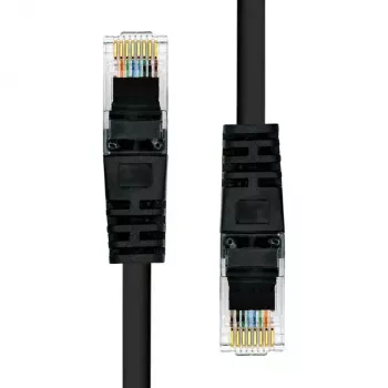 Netwerkkabel ProXtend CAT5e U/UTP CCA PVC Zwart 0,25 m