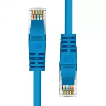 Netwerkkabel ProXtend CAT5e U/UTP CCA PVC blauw 15M
