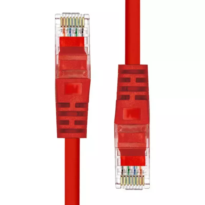 Netwerkkabel ProXtend CAT5e U/UTP CCA PVC rood 0,5 m