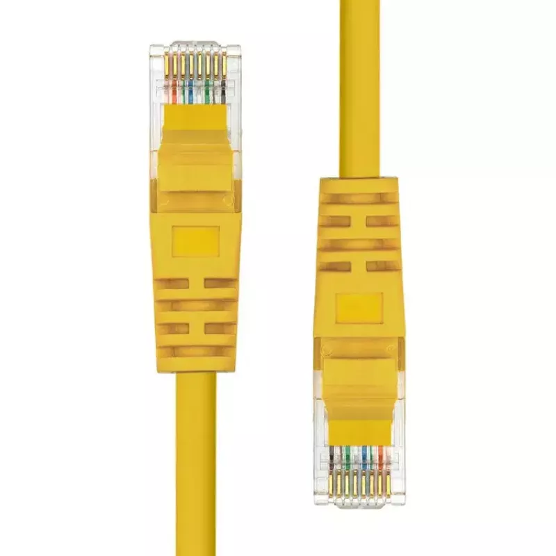 Netwerkkabel ProXtend CAT5e U/UTP RJ-45 stekker 3m geel