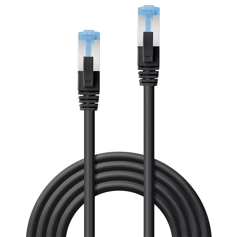 Lindy 47181 netwerkkabel zwart 5 m Cat6a S/FTP (S-STP)